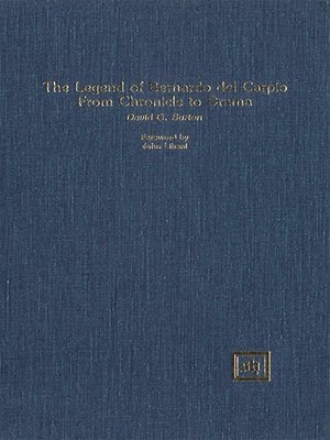 cover image of The Legend of Bernardo del Carpio